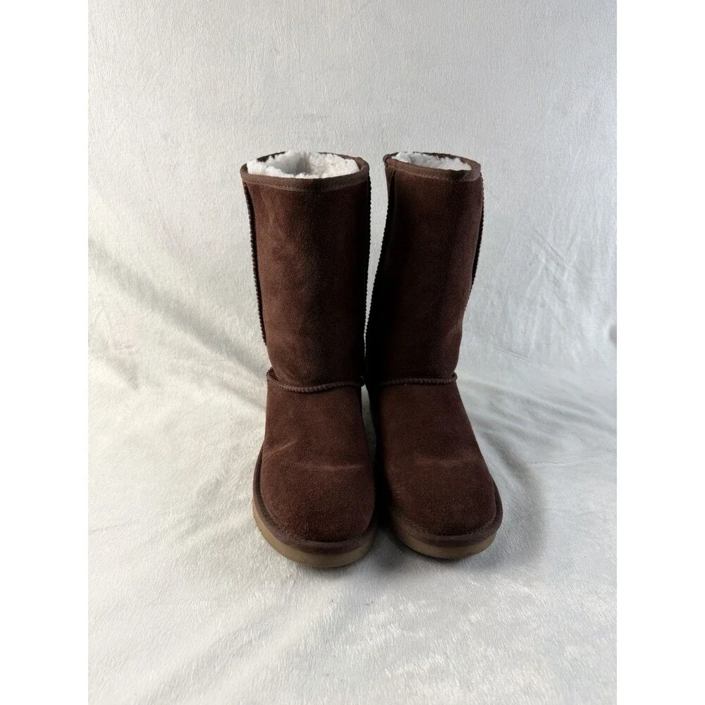 BEARPAW EMMA GIRLS BOOTS SHOES 608Y/BROWN SIZE 5 YOUTH
